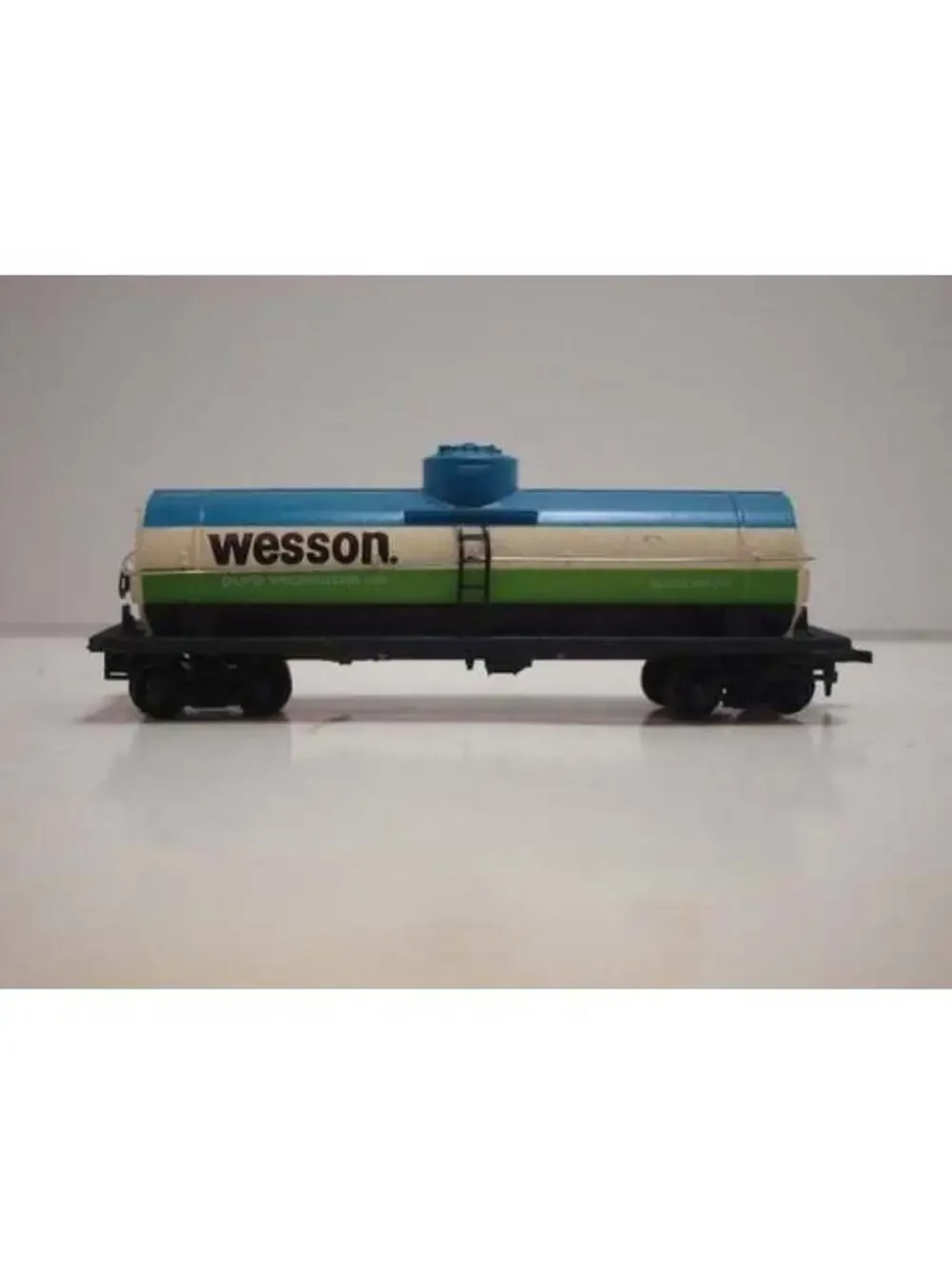 Vintage Wesson Pure Vegetable Oil Model Train Tank Car HO Scale